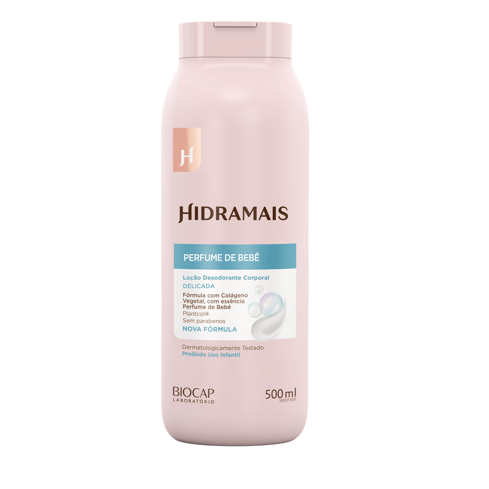 CREME CORPORAL HIDRAMAIS 500ML PERFUME DE BEB Aramaty creme-corporal-hidramais-500ml-perfume-de-beb-aramaty
