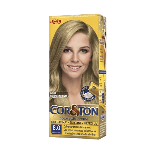 TINTA COR & TON 8.0 LOURO CLARO - Aramaty
