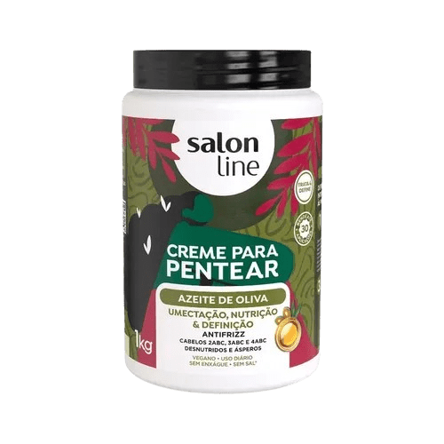 CREME PENTEAR SALON LINE 1KG AZEITE DE OLIVA
