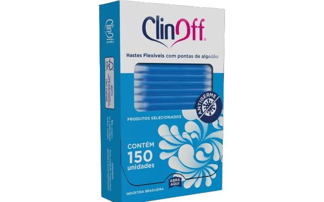 HASTES FLEXÍVEIS CLINOFF 150UN