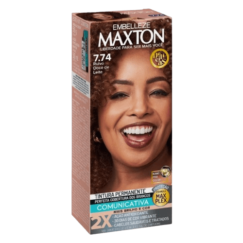 TINTA MAXTON 7.74 RUIVO DOCE DE LIETE