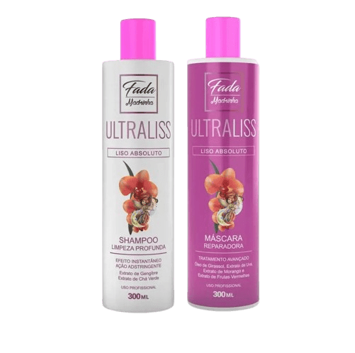 KIT FADA MADRINHA SHAMPOO 300ML + MÁSCARA 300ML ULTRALISS
