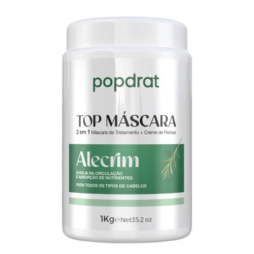MÁSCARA POPDRAT 2 EM 1 1KG ALECRIM