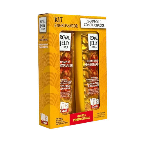 KIT VITA CAPILI SHAMPOO 270ML + CONDICIONADOR 250ML ENGROSSADOR