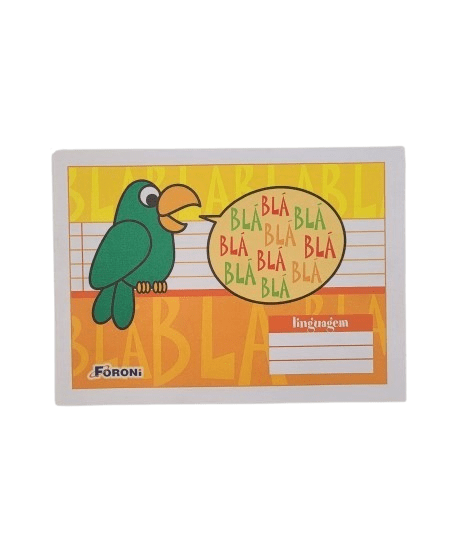 CADERNO BROCHURA LINGUAGEM 40FLS FORONI FLEX