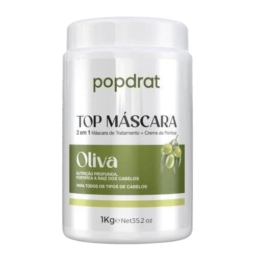 MÁSCARA POPDRAT 2 EM 1 1KG OLIVA