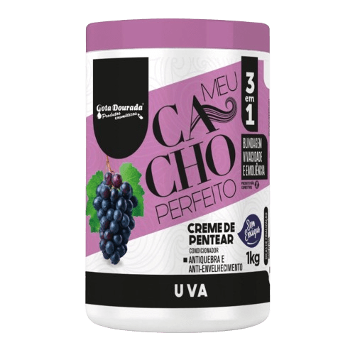 CREME PENTEAR GOTA DOURADA 1KG UVA