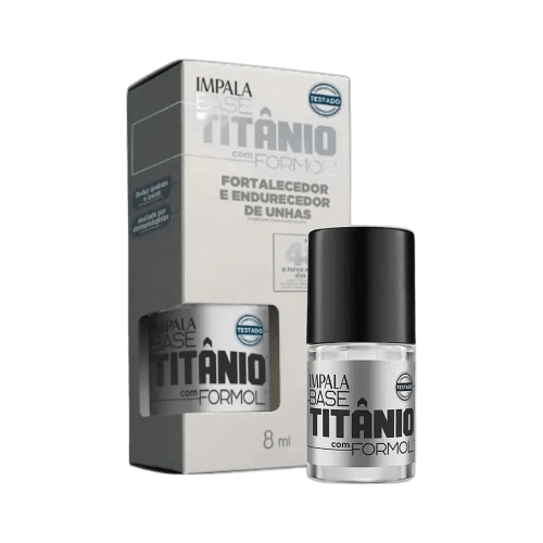 ESMALTE IMPALA BASE TITÂNIO COM FORMOL