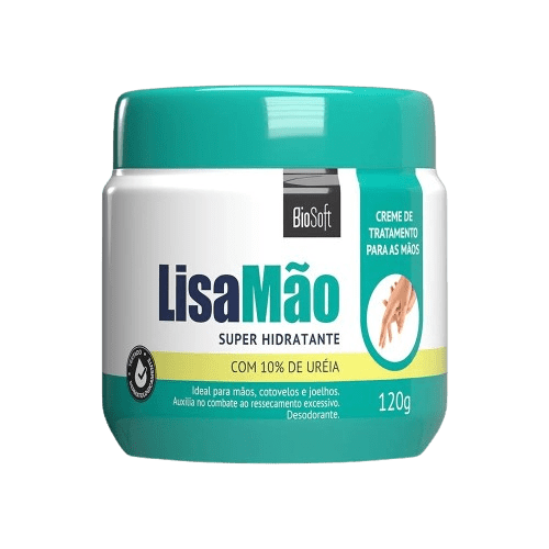 CREME MÃOS BIOSOFT 120G LISA MÃO 10% URÉIA