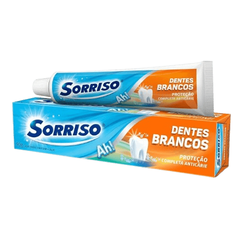 CREME DENTAL SORRISO 90G DENTES BRANCOS