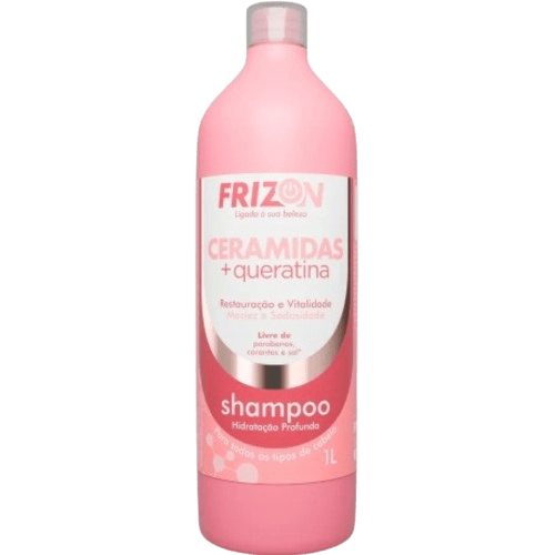 SHAMPOO FRIZON 1L CERAMIDAS + QUERATINA