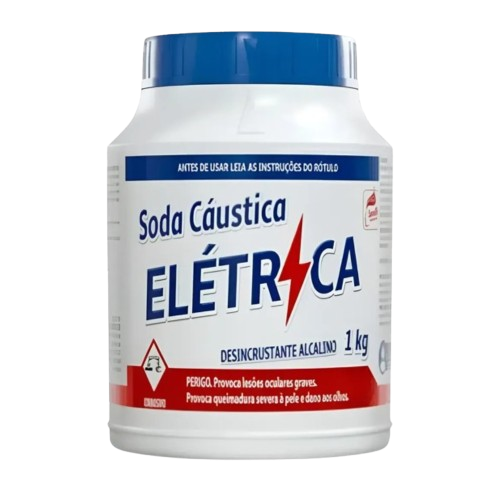 SODA CÁUSTICA ESCAMA ELÉTRICA 1KG 99%