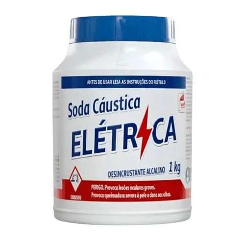 SODA CÁUSTICA ESCAMA ELÉTRICA 1KG 99%