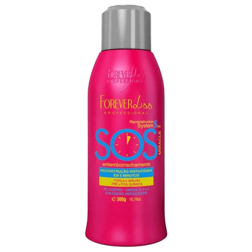 MÁSCARA FOREVER LISS 300G RECONSTRUTOR SOS ANTIEMBORRACHAMENTO