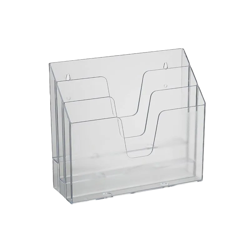 ORGANIZADOR TRIPLO ACRIMET HORIZONTAL CRISTAL