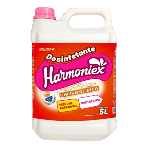 DESINFETANTE HARMONIEX 5LTS CHEIRO DE RICO