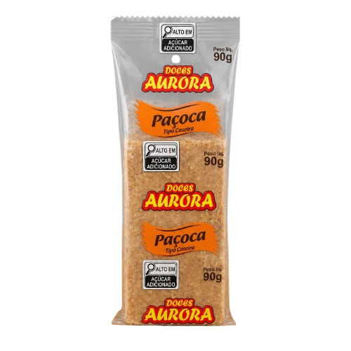 PAÇOCA DOCES AURORA 90G CASEIRA